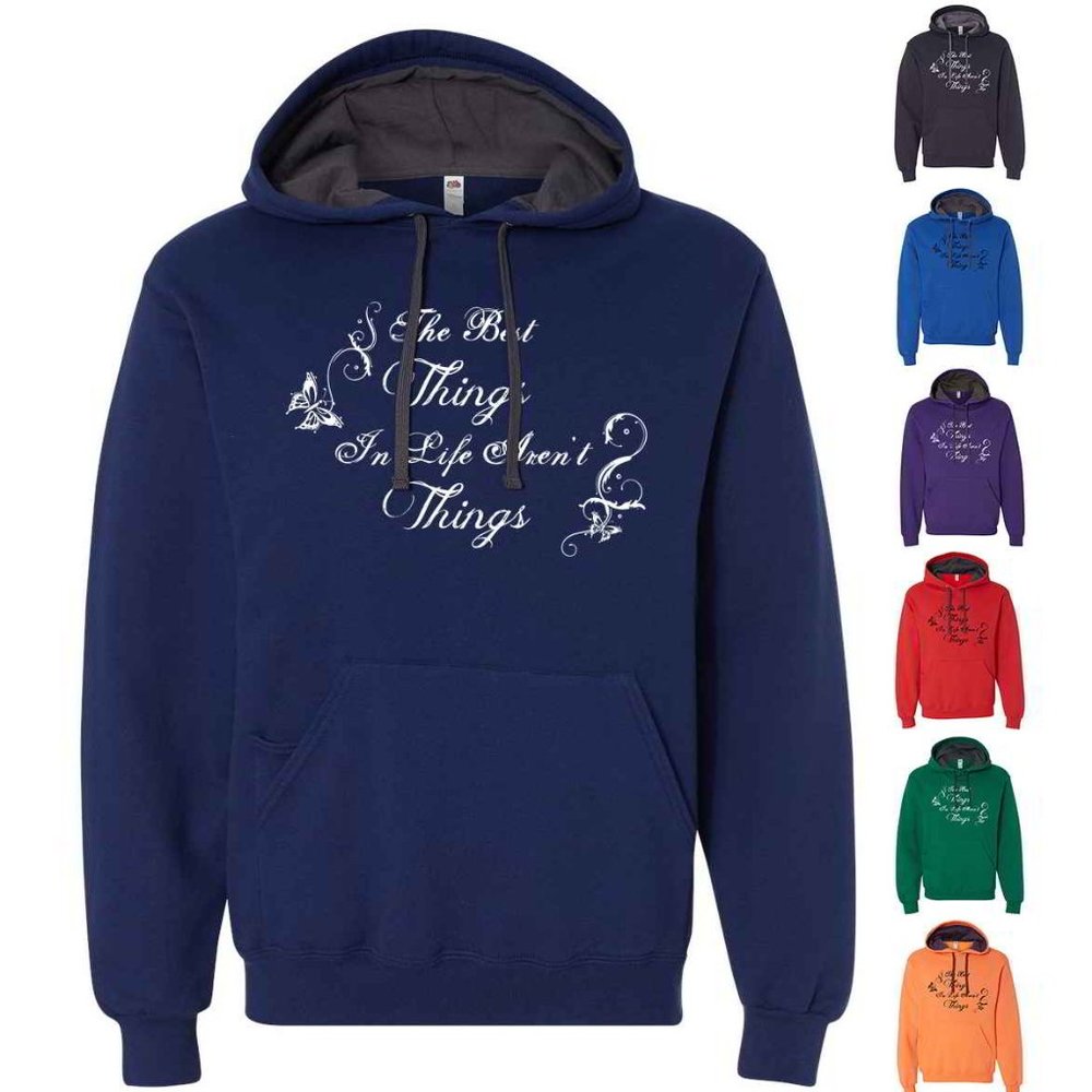 Best Things Graphic Softspun Pullover Hoodies